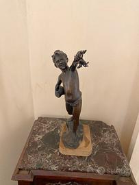 Statua antica in bronzo