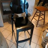 Sgabelli bar Igloo Scab design  color nero