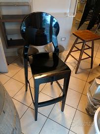 Sgabelli bar Igloo Scab design  color nero