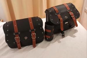 BORSE LATERALI MOTO HARLEY CUSTOM – NUOVE