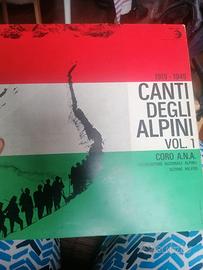 Vinile Canti degli alpini