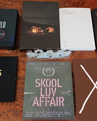 Lotto Kpop 6 Album BTS + Standee.