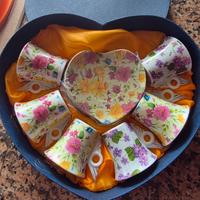 Set tazzine caffè con piattini