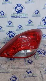 PEUGEOT 207 FANALE POSTERIORE DX