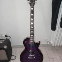 ESP-LTD EC 256, Thru Purple Sunburst