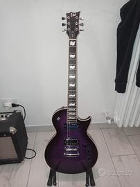 ESP-LTD EC 256, Thru Purple Sunburst