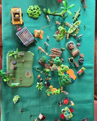 Playmobil safary + Bracconieri, senza scatola.