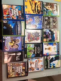 Lotto videogiochi per Xbox 360, Ps2, Psp e Pc