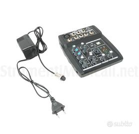 🎧 Wharfedale Pro Connect 502USB-Mixer USB 5 Canali