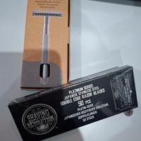 rasoio Bambaw e lamette Shaving Revolution