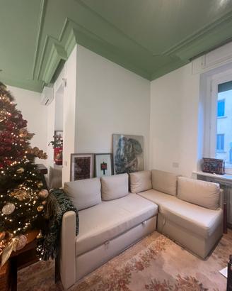 Divano letto angolare contenitore IKEA