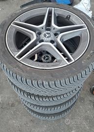 4 cerchi in lega 18 originali mercedes classe A / 