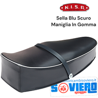 Sella BLU NISa Fibietta Gomma Vespa 125 GTR TS VN