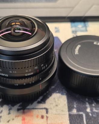7artisan 4mm F2. 8 M43 