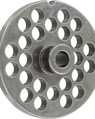 Piastra  tritacarne inox modello 32 foro 12mm