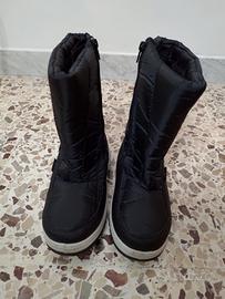 Stivaletti da neve neri Axa