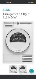  asciugatrice asko 11 kg a pompa di calore