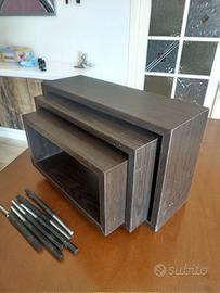 Mensole-cubi di design 
