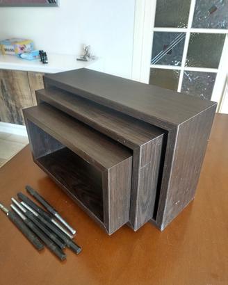 Mensole-cubi di design 