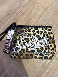 pochette MC2 Saint Barth, fantasia leopardat