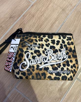 pochette MC2 Saint Barth, fantasia leopardat