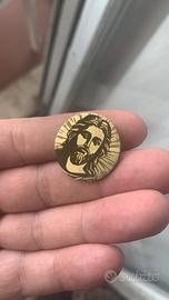 incisioni al laser fibra su ottone