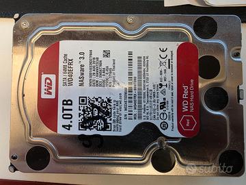 Hard Disk WD 4TB NASware 3.0 WD40EFRX