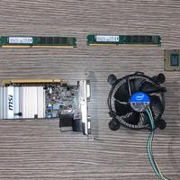 Componenti PC:8GB RAM,Grafica MSI,CPU Intel,Wi-Fi