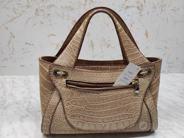 BORSA BAULETTO DONNA IN COCCODRILLO