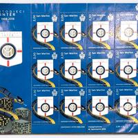Francobolli Inter 110 anniversario San Marino