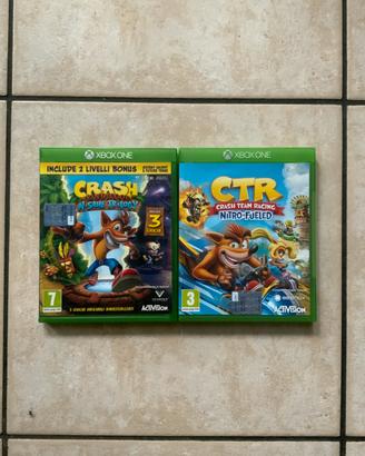 Crash Bandicoot N’Sane Trilogy + CTR Nitro Fueled