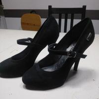 decollete Replay 36 scamosciate nere