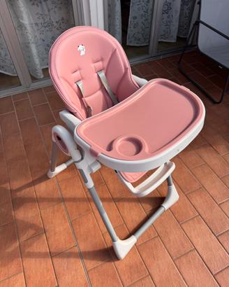 Seggiolone pappa portatile regolabile pieghevole