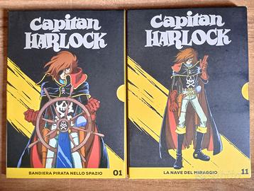DVD serie  "Capitan Harlock"+"Capitan Harlock SSX"