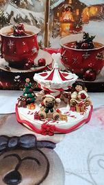 Giostra Natale con oggetti Thun