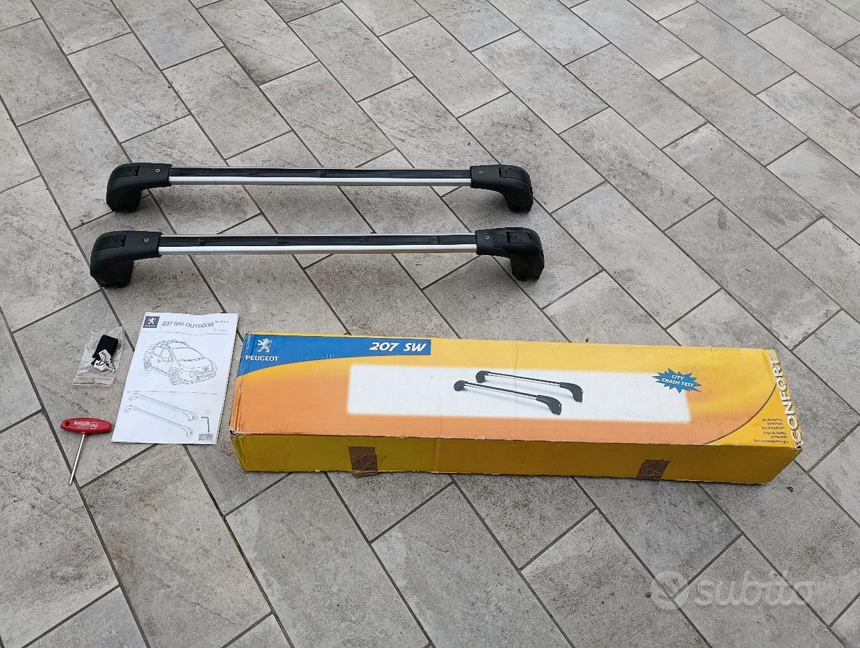 BARRE PORTATUTTO TETTO Farad Alu110 Bs66 X Suzuki Alto 5 Porte Dal 2003 - 11