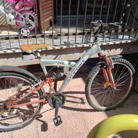 tre biciclette mis. 16 , 24  , 24 alluminio,