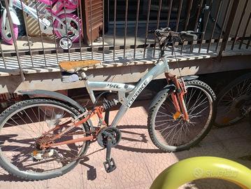 tre biciclette mis. 16 , 24  , 24 alluminio,