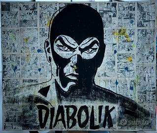 Quadro Diabolik 120x100