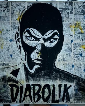 Quadro Diabolik 120x100