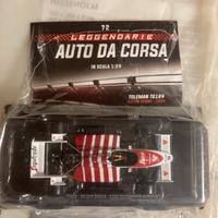 Uscita 72 Toleman F1 Ayrton Senna 1:24