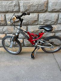 Bici  bimbo biammortizzata