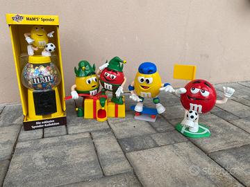 Lotto 4 Dispenser M&M’s Rari da Collezione Box