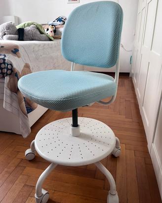 Sedia ikea bambino/ ragazzo regolabile