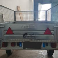 Rimorchio trasporto cose targato come nuovo