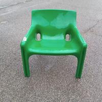 coppia sedie gaudi verde di vico magistretti