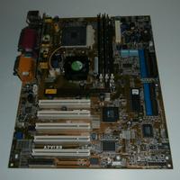 SCHEDA MADRE ASUS A7V133 + CPU ATHLON 800 + 2 DIMM