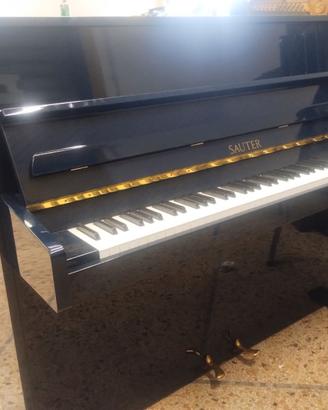Pianoforte Sauter 120 blu seminuovo con trasporto