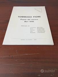 Tommaso Fiore - Poesie dal carcere Bari1942 (RARO)