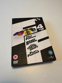 DVD cofanetto Fast and Furious 4 film set